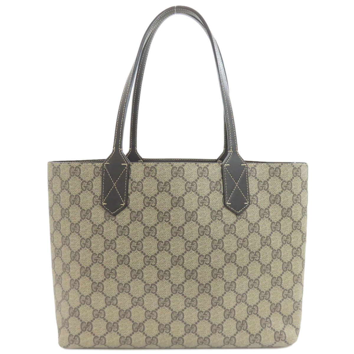 GUCCI 372613 GG Supreme Reversible Tote Bag PVC Ladies [Used]