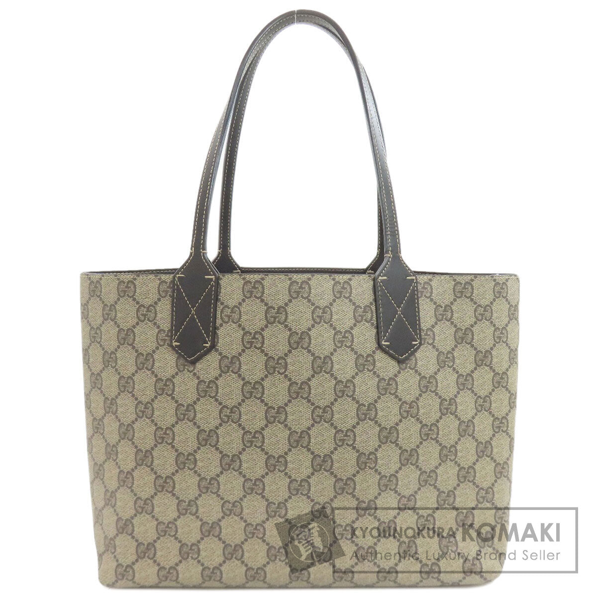 GUCCI 372613 GG Supreme Reversible Tote Bag PVC Ladies [Used]