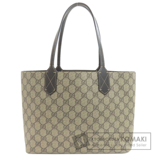 GUCCI 372613 GG Supreme Reversible Tote Bag PVC Ladies [Used]