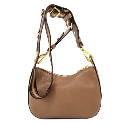 PRADA logo Shoulder Bag Leather Ladies [Used]