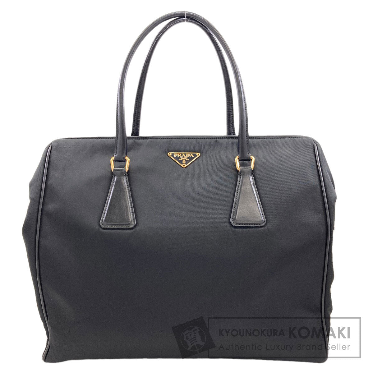 PRADA Logo Hardware Tote Bag Nylon canvas Ladies [Used]
