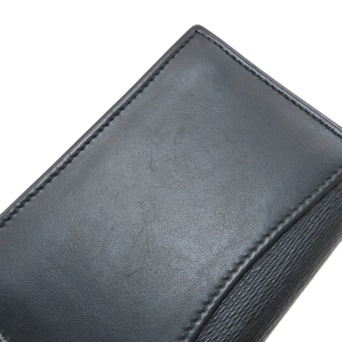 BVLGARI Business card holder, Serpenti Scaglie Man Card Case Leather mens [Used]