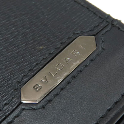 BVLGARI Business card holder, Serpenti Scaglie Man Card Case Leather mens [Used]
