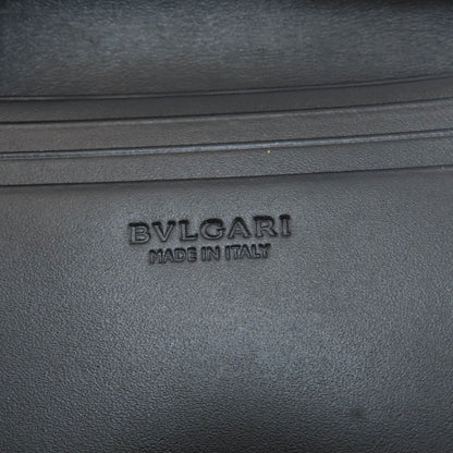 BVLGARI Business card holder, Serpenti Scaglie Man Card Case Leather mens [Used]