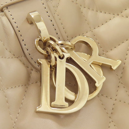 CHRISTIAN DIOR Toujours Macrocannage Handbag Calf Ladies [Used]