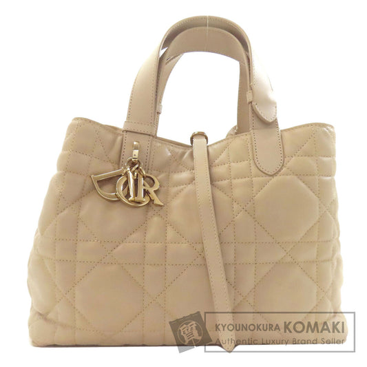 CHRISTIAN DIOR Toujours Macrocannage Handbag Calf Ladies [Used]