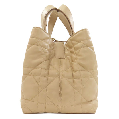 CHRISTIAN DIOR Toujours Macrocannage Handbag Calf Ladies [Used]