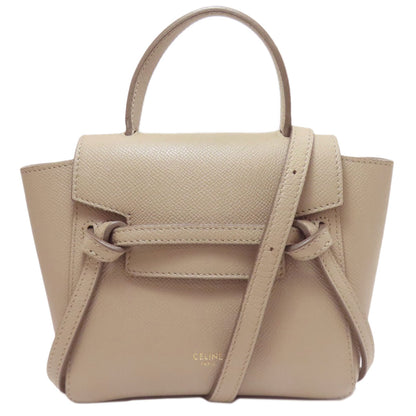 CELINE Belt bag Pico 2WAY Handbag Calf Ladies [Used]