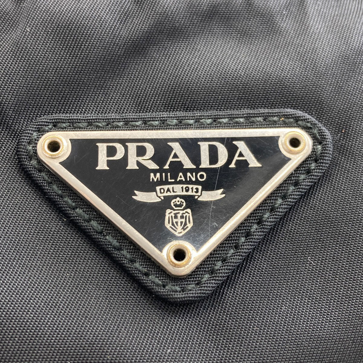 PRADA Logo Hardware Tote Bag Nylon Ladies [Used]