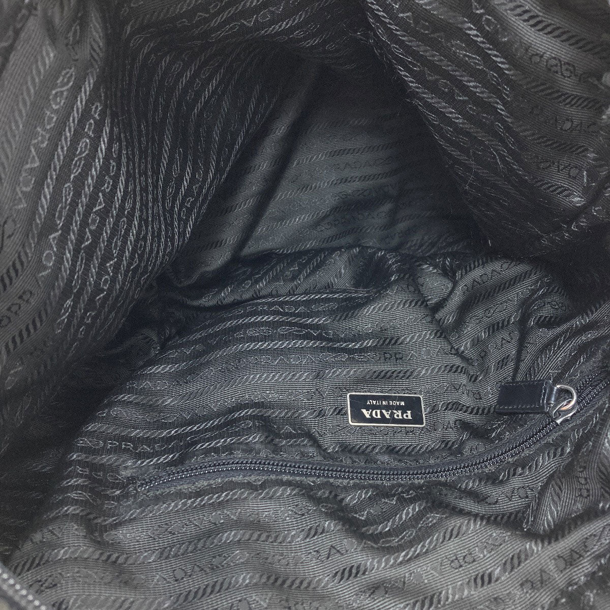 PRADA Logo Hardware Tote Bag Nylon Ladies [Used]