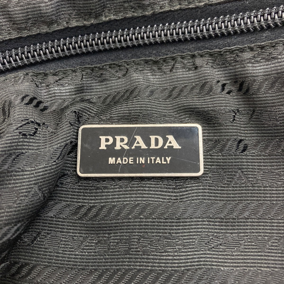 PRADA Logo Hardware Tote Bag Nylon Ladies [Used]