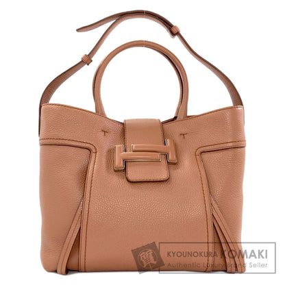 TODS Double T 2WAY Tote Bag Leather Ladies [Used]