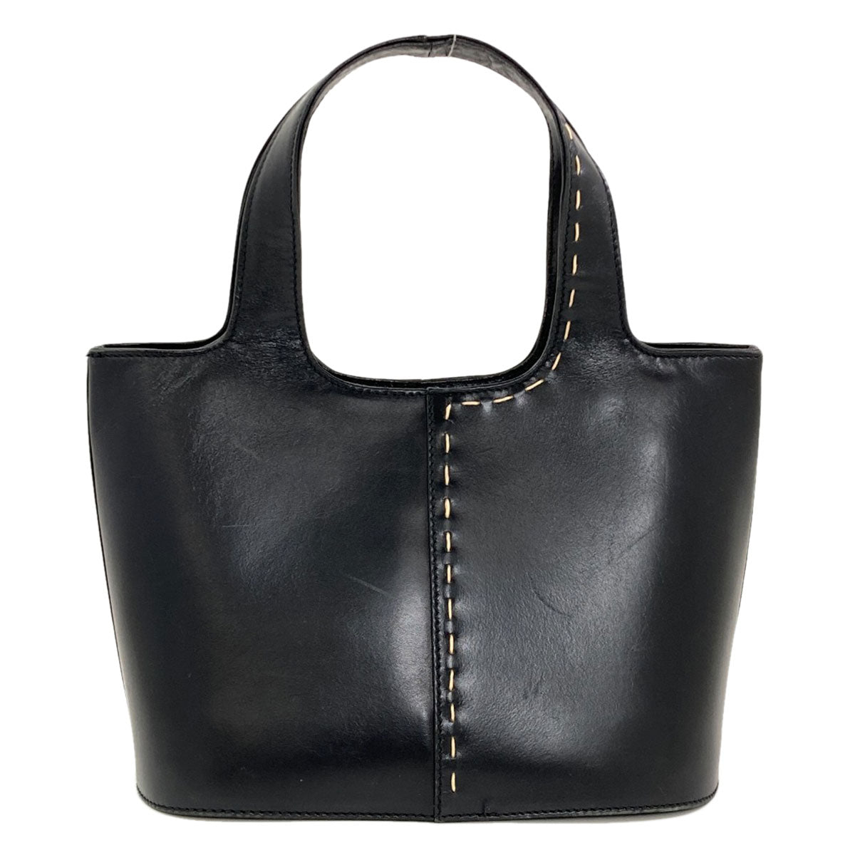 Salvatore Ferragamo Stitch 2WAY Handbag Leather Ladies [Used]