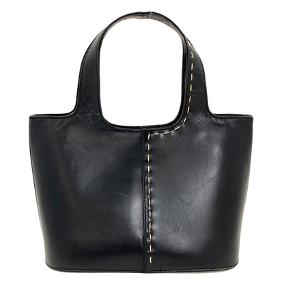 Salvatore Ferragamo Stitch 2WAY Handbag Leather Ladies [Used]
