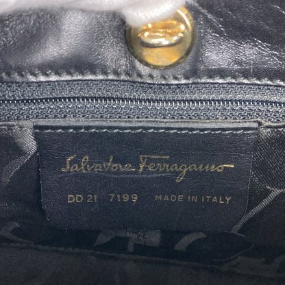 Salvatore Ferragamo Stitch 2WAY Handbag Leather Ladies [Used]