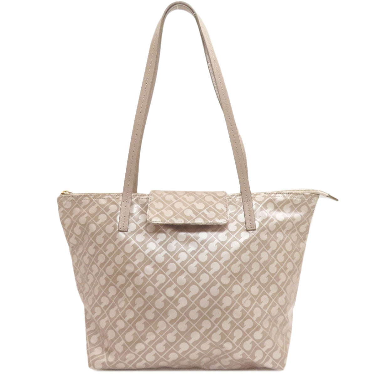GHERARDINI Logo motif softy Tote Bag Polyester Polyurethane coatingLadies [Used]