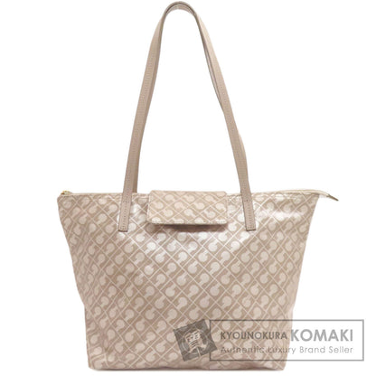 GHERARDINI Logo motif softy Tote Bag Polyester Polyurethane coatingLadies [Used]