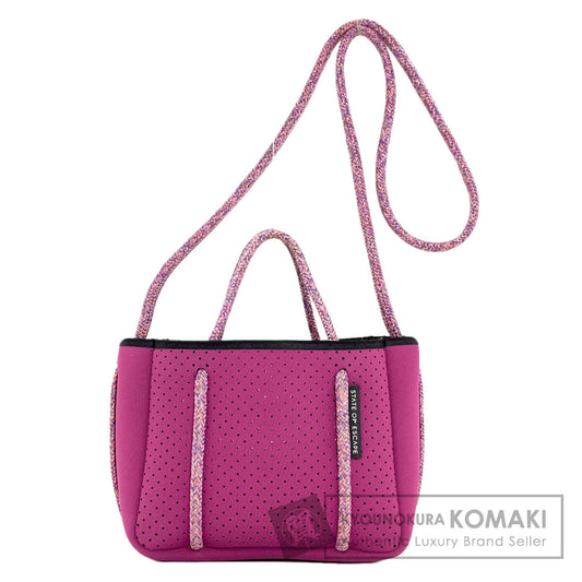 SELECT BAG State of Escape 2WAY Handbag Neoprene Ladies [Used]