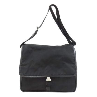 PRADA V166 Logo Hardware Shoulder Bag Nylon Ladies [Used]