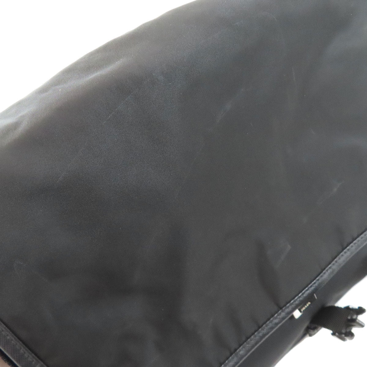 PRADA V166 Logo Hardware Shoulder Bag Nylon Ladies [Used]