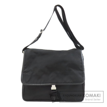 PRADA V166 Logo Hardware Shoulder Bag Nylon Ladies [Used]