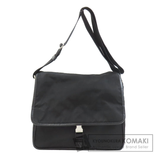 PRADA V166 Logo Hardware Shoulder Bag Nylon Ladies [Used]