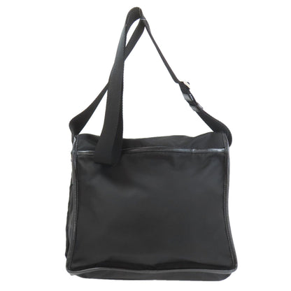 PRADA V166 Logo Hardware Shoulder Bag Nylon Ladies [Used]