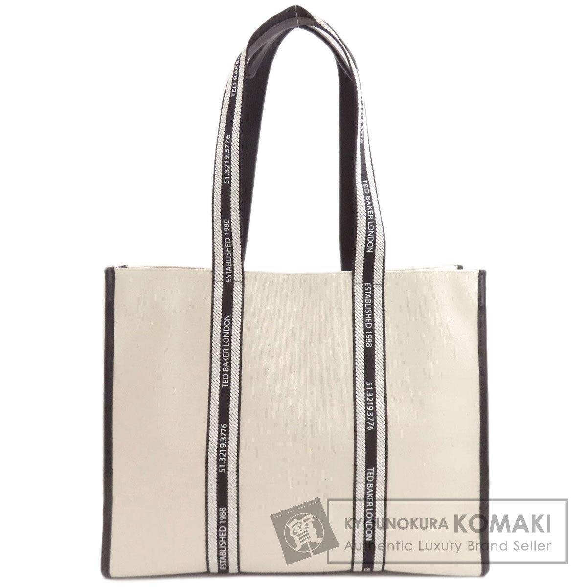 SELECT BAG Ted Baker Tote Bag Canvas Ladies [Used]