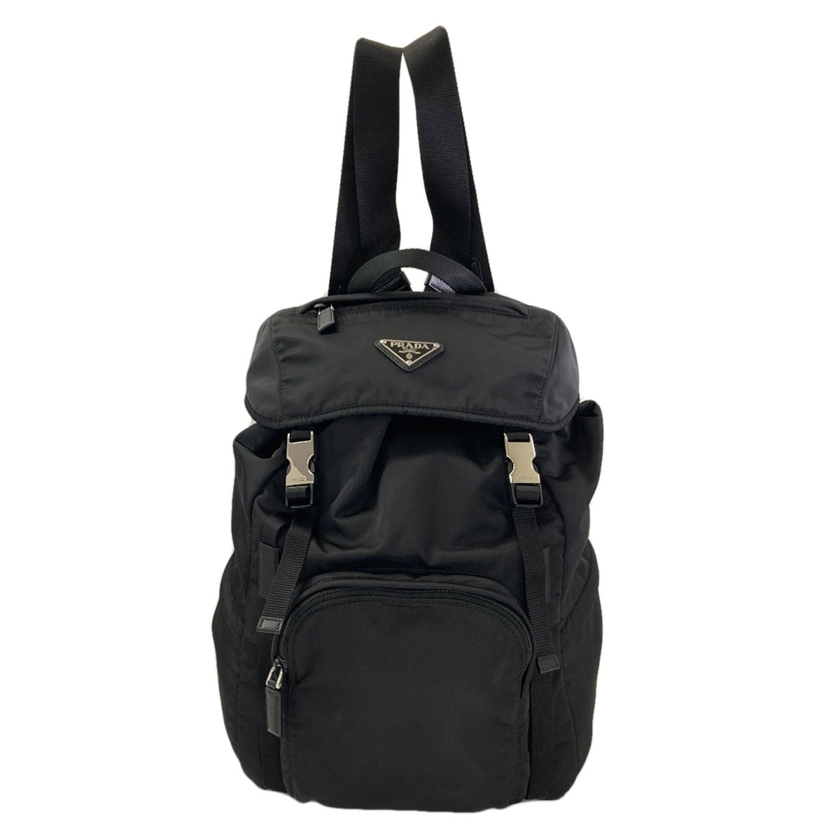 PRADA 1BZ039 Logo Hardware Backpack Â· Daypack Nylon Ladies [Used]