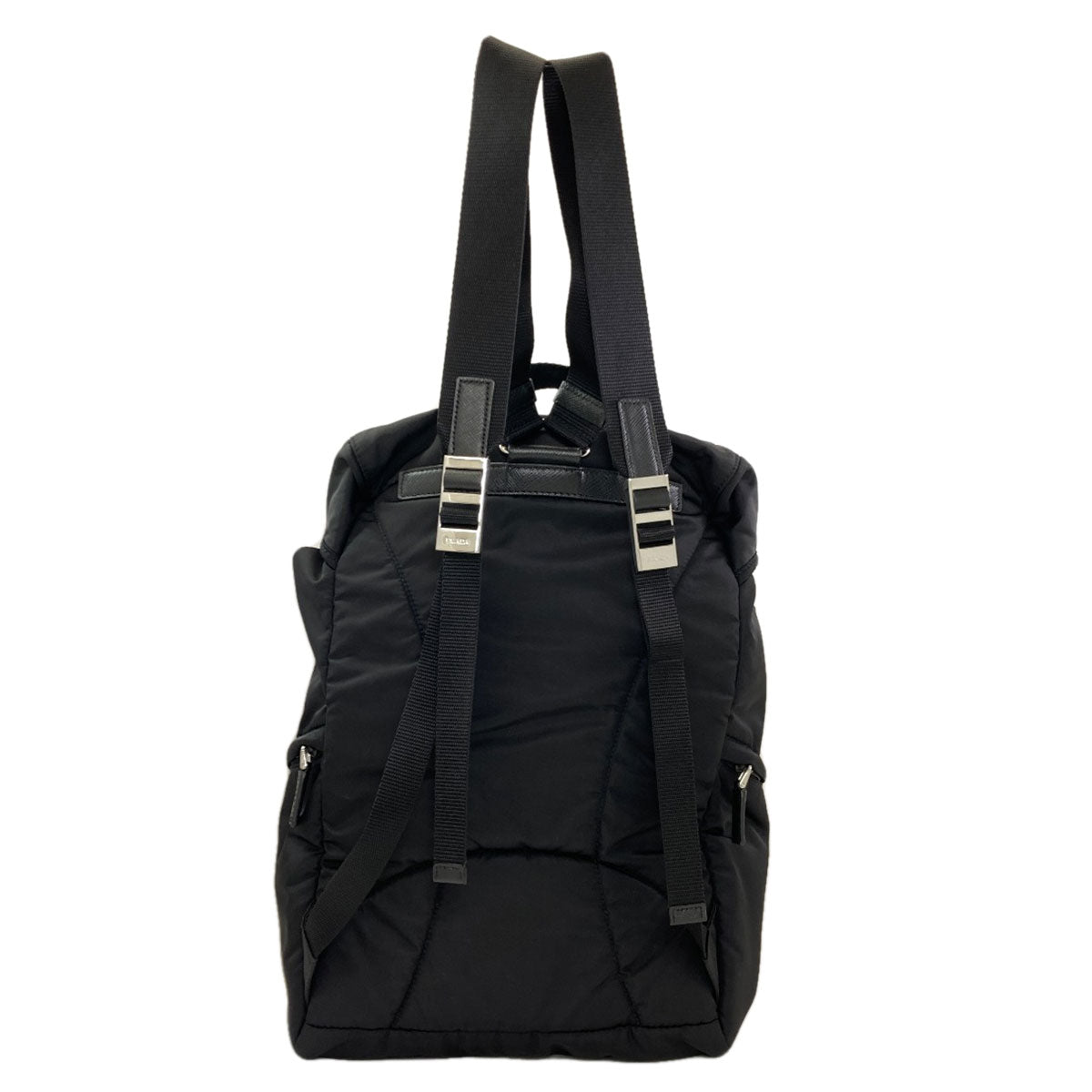 PRADA 1BZ039 Logo Hardware Backpack Â· Daypack Nylon Ladies [Used]