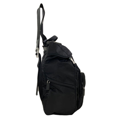 PRADA 1BZ039 Logo Hardware Backpack Â· Daypack Nylon Ladies [Used]