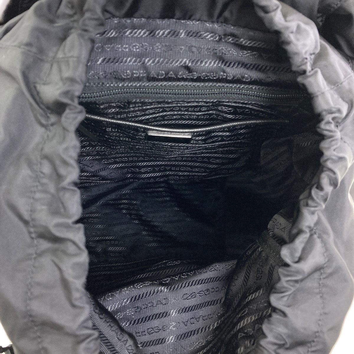 PRADA 1BZ039 Logo Hardware Backpack Â· Daypack Nylon Ladies [Used]