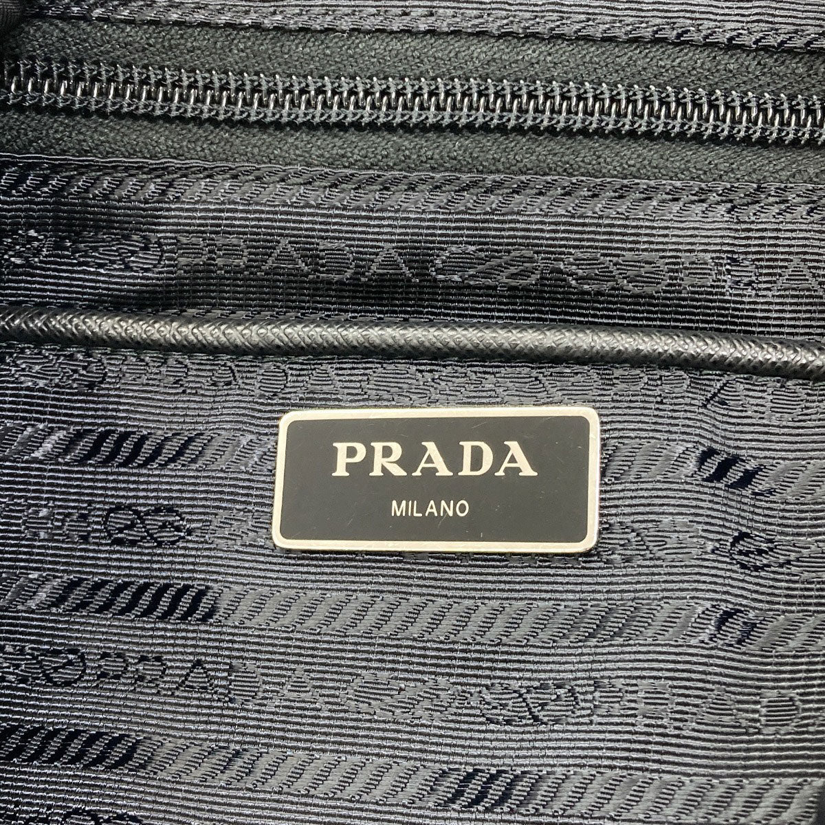 PRADA 1BZ039 Logo Hardware Backpack Â· Daypack Nylon Ladies [Used]