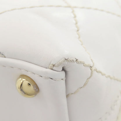 CHANEL Wild Stitch GoldHardware Tote Bag Calf Ladies [Used]