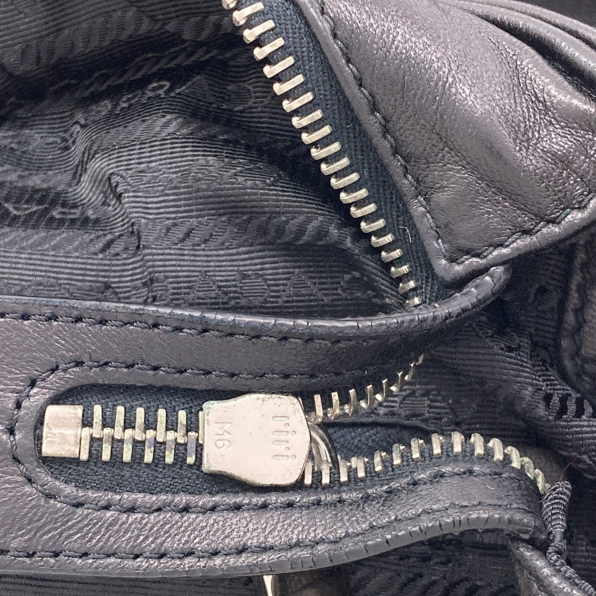 PRADA Long shoulder Shoulder Bag Lambskin Ladies [Used]