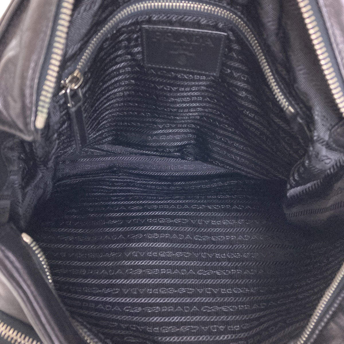 PRADA Long shoulder Shoulder Bag Lambskin Ladies [Used]
