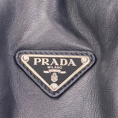 PRADA Long shoulder Shoulder Bag Lambskin Ladies [Used]