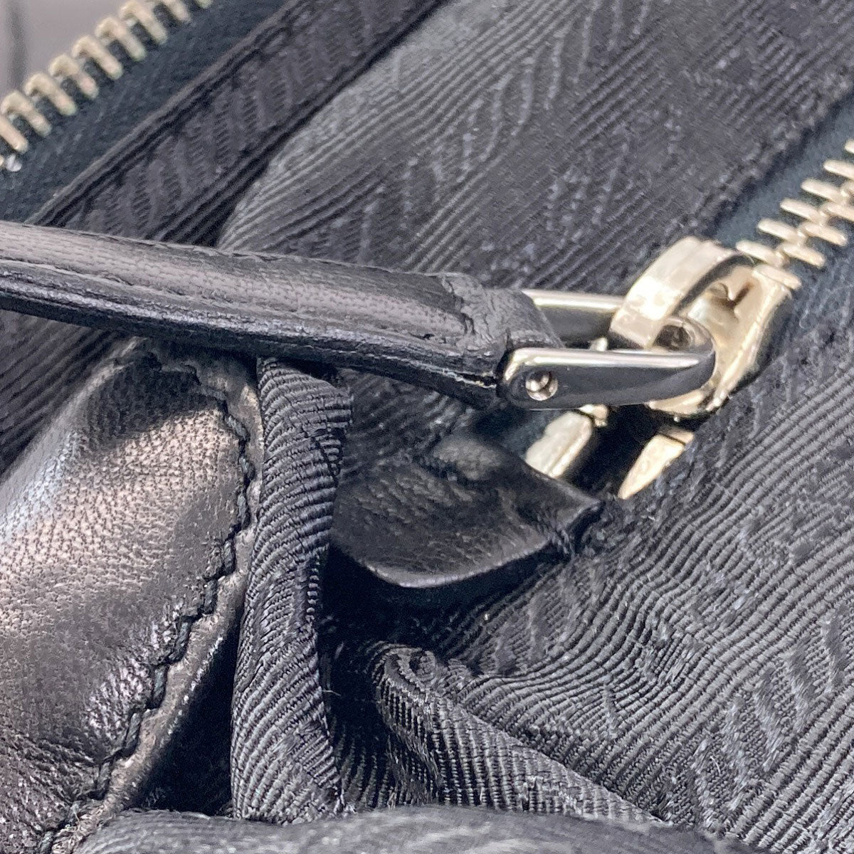 PRADA Long shoulder Shoulder Bag Lambskin Ladies [Used]