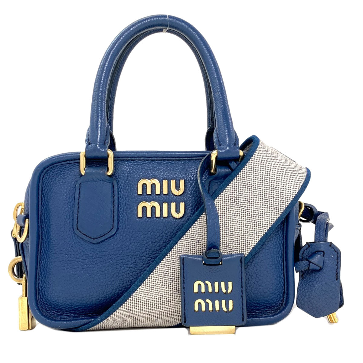 MIUMIU Arcadi 2WAY Handbag Calf Ladies [Used]