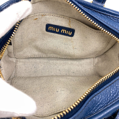 MIUMIU Arcadi 2WAY Handbag Calf Ladies [Used]