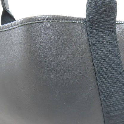 BALENCIAGA 339933 NAVY CABAS Handbag Leather Ladies [Used]