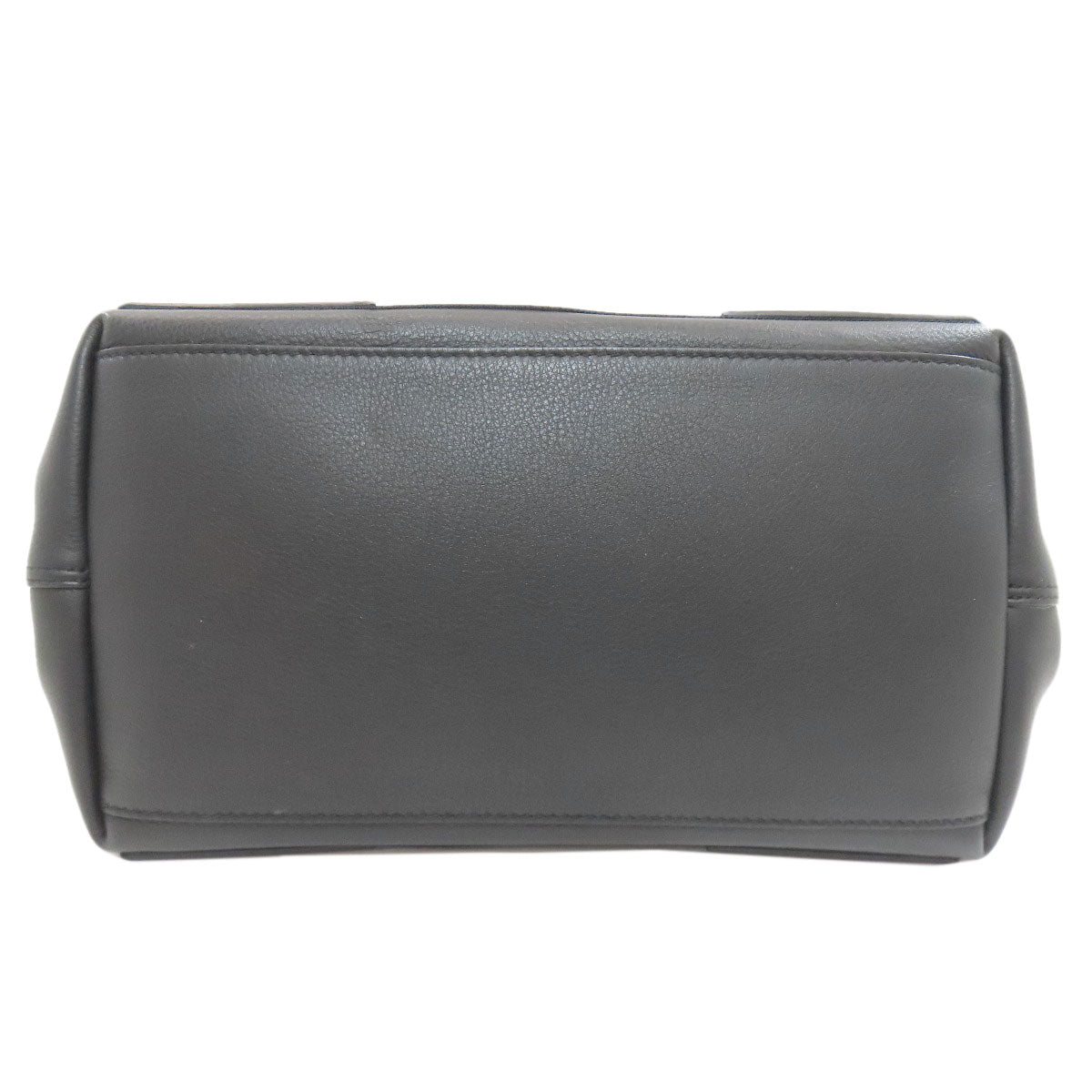 BALENCIAGA 339933 NAVY CABAS Handbag Leather Ladies [Used]