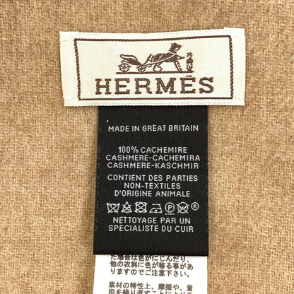 HERMES Cheval au Tré Scarf Cashmere Ladies [Used]