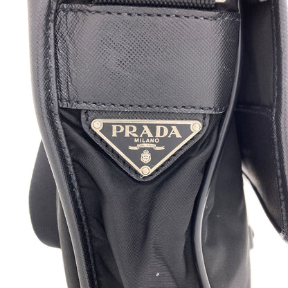 PRADA Logo Hardware Shoulder Bag Nylon Ladies [Used]