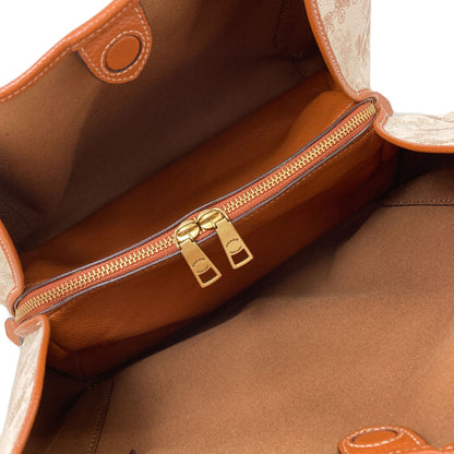 COACH C9129 Hadley Hobo with Horse and Carriage Print Handbag PVC Ladies [Used]
