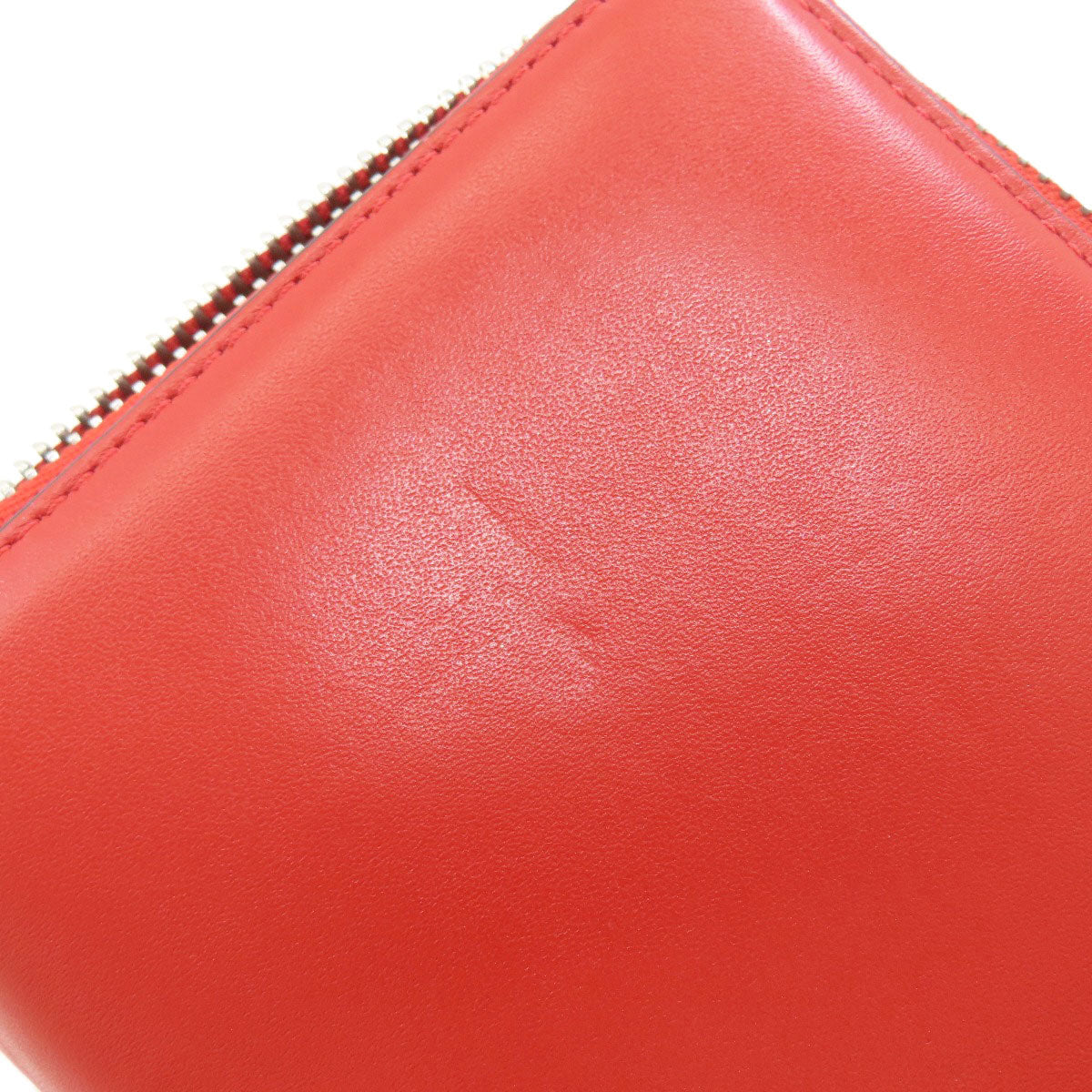LOEWE anagram Bifold Wallet with Coin Pocket Leather Ladies [Used]