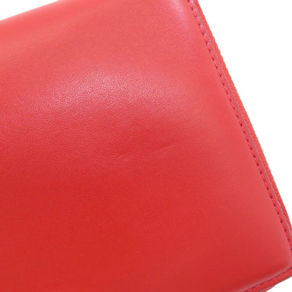 LOEWE anagram Bifold Wallet with Coin Pocket Leather Ladies [Used]