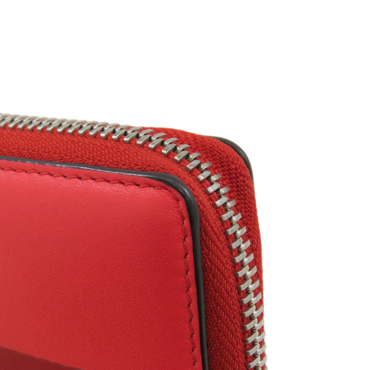 LOEWE anagram Bifold Wallet with Coin Pocket Leather Ladies [Used]