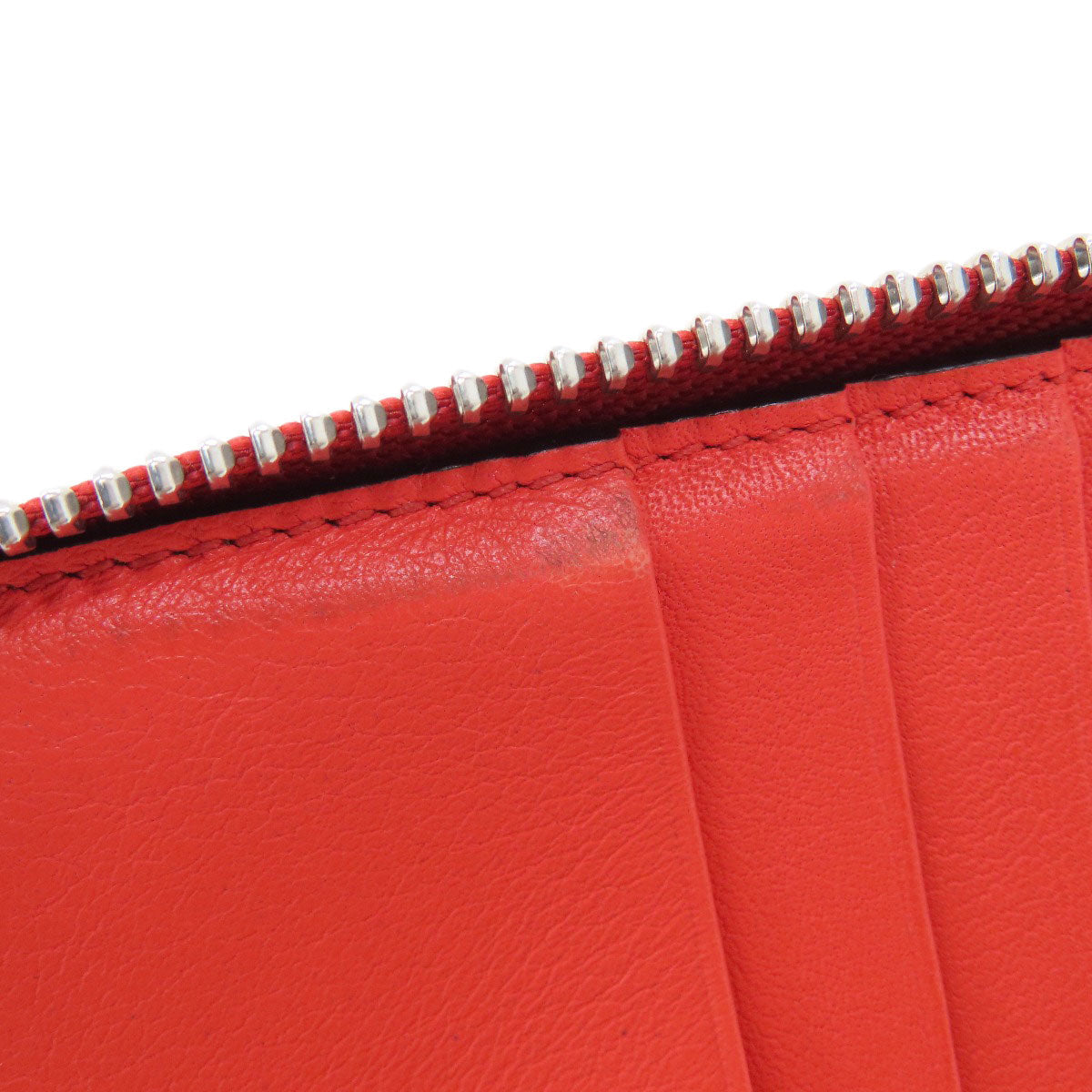 LOEWE anagram Bifold Wallet with Coin Pocket Leather Ladies [Used]
