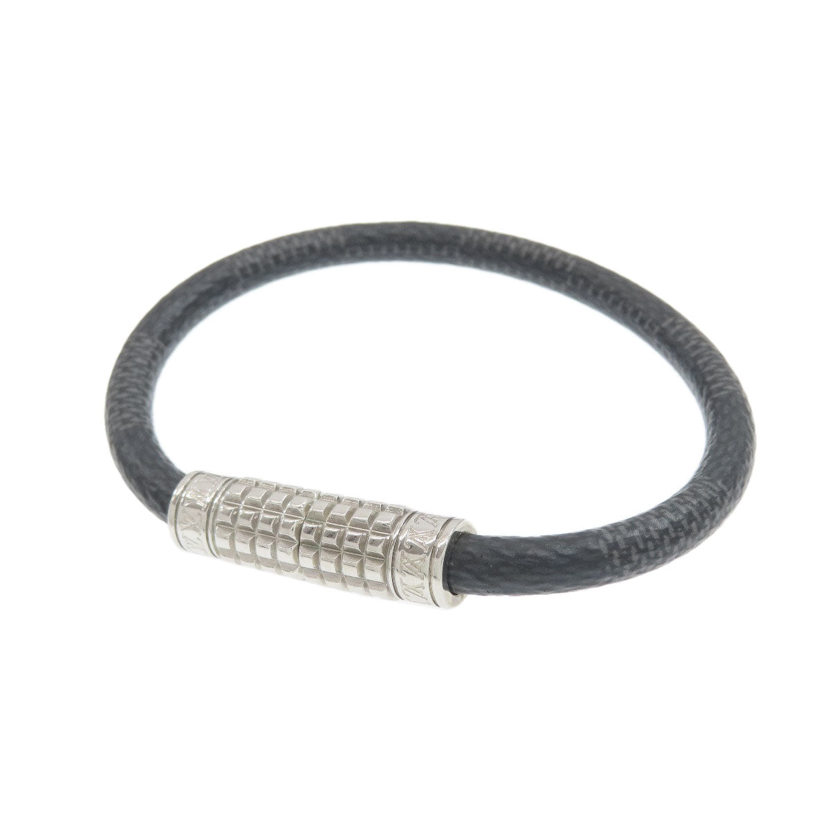 LOUIS VUITTON M6626D Bracelet Digit Damier Graphite Bracelet Damier Graphite canvas mens [Used]